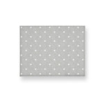 Breakfast shabby antimacchia decoro pois grigio
