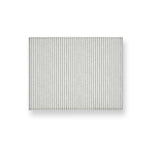 Breakfast shabby antimacchia decoro righe piccole grigio