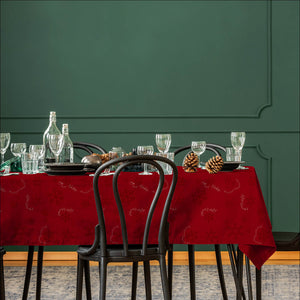 Tovaglia natalizia in tessuto con motivo invernale