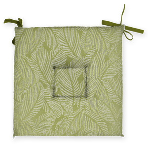 Cuscino creta sardo fogliame