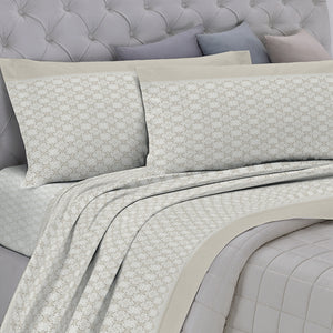 Completo letto in cotone Maiolica