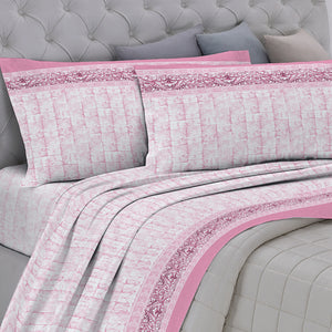 Completo letto in cotone Greca