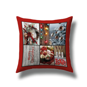 Cuscino salotto digital natale decoro natale fotografico