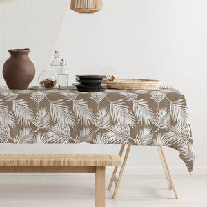 Tovaglia drill shabby foglie