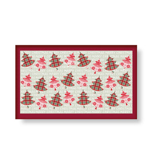 Tappeto five street natale decoro alberelli