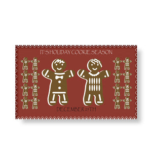 Tappeto five street natale decoro biscotti