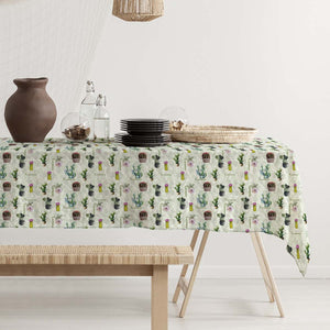 Tovaglia armony antimacchia decoro cactus