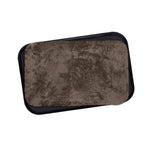 Asciugapassi in microfibra tinta unita marrone