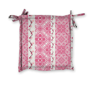 Seduta giamaica antimacchia decoro mandala rosa