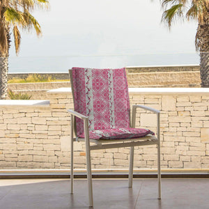 Schienale basso giamaica antimacchia decoro mandala rosa