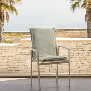 Schienale basso giamaica antimacchia decoro tinta unita beige