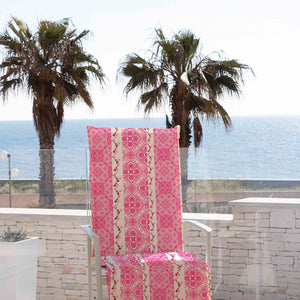 Sdraio giamaica antimacchia decoro mandala rosa