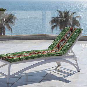 Lettino giamaica antimacchia decoro giungla