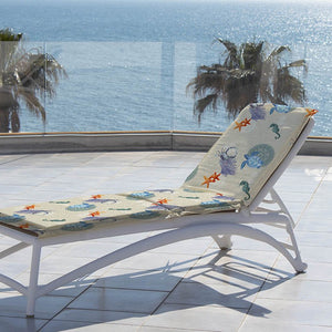 Lettino giamaica antimacchia decoro caraibi