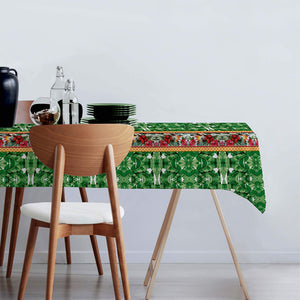 Tovaglia felpata decoro tropical