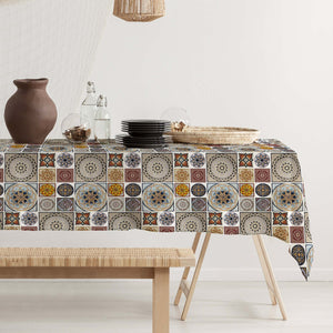 Tovaglia drill decoro mattonelle