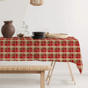 Tovaglia panama decoro scozzese