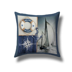 Cuscino salotto digital decoro barca