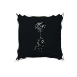 Cuscino salotto timeless decoro fiore