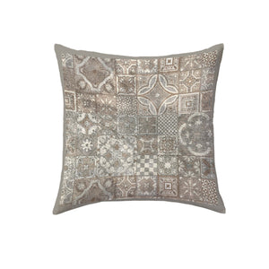 Cuscino salotto timeless decoro mattonelle