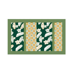 Tappeto heritage decoro piume