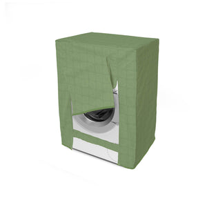 Coprilavatrice Gemma con cerniera in tinta unita verde