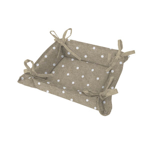 Portatutto shabby decoro pois tortora
