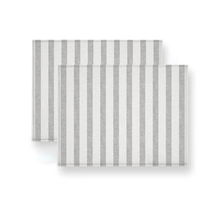 Coppia breakfast filo green righe grandi