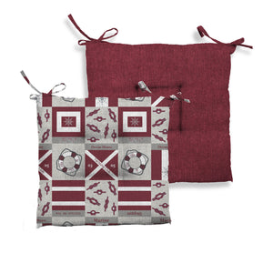 Coppia cuscini creta trapuntati ocean house