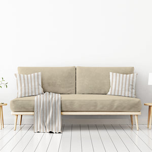 Telo copritutto shabby decoro righe grandi