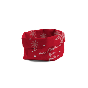 Portapane natale decoro merry christmas